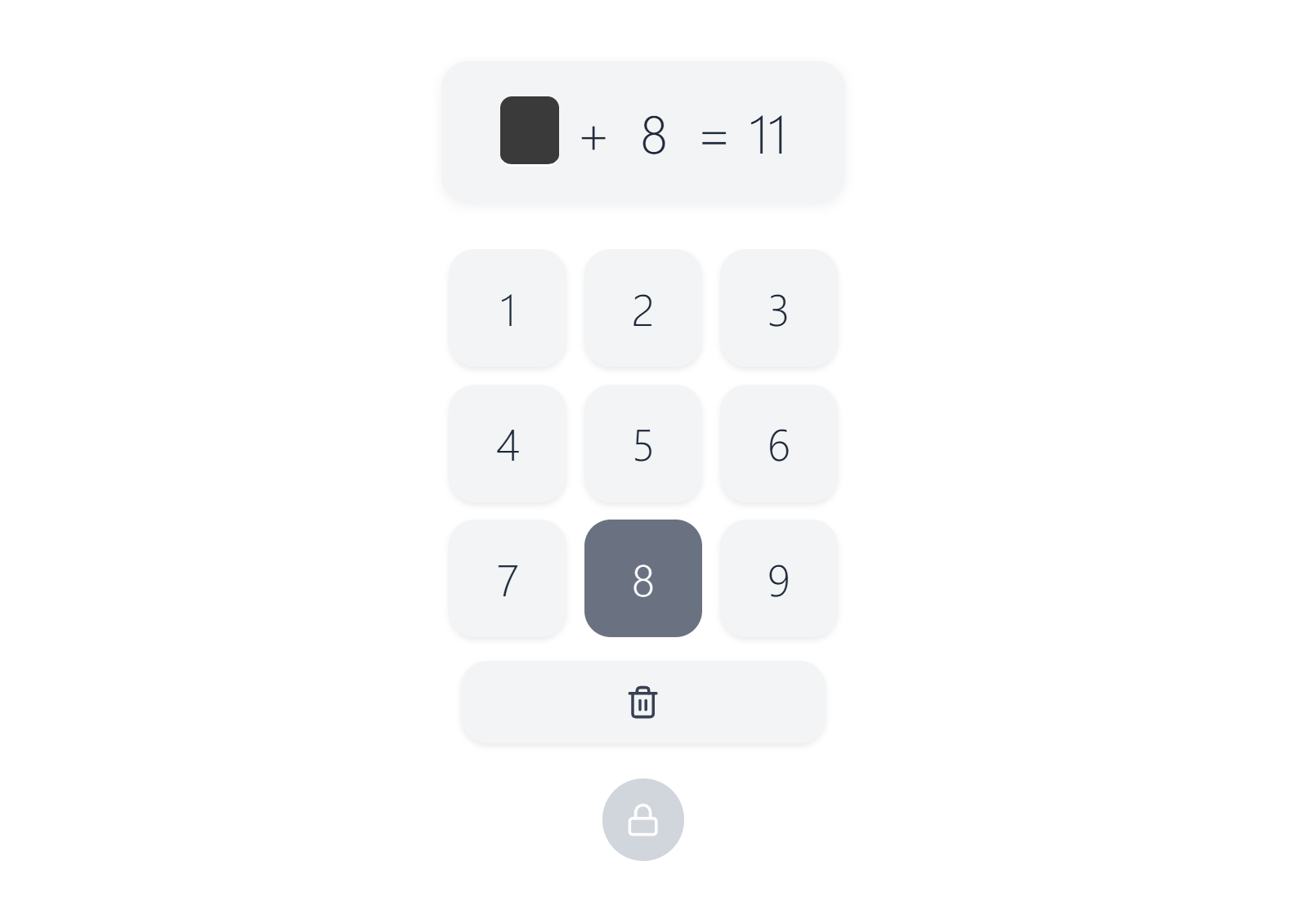 Cut-e Numeracy (digitChallenge) test showing numerical problems with answer options